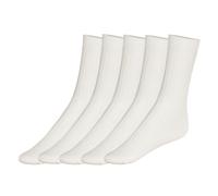 esmara® Lot de 5 paires de chaussettes femme (39-42, crème)
