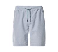 ESMARA MEN Short en seersucker homme (bleu imprimé/blanc, L)