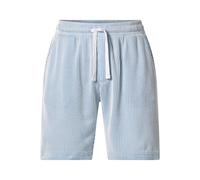 ESMARA MEN Short en seersucker homme (bleu imprimé/blanc, XL)