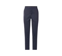 esmara® Pantalon slack femme (rayures/bleu marine, 36)
