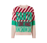 ESMARA® Pull de Noël en maille fine pour femme (rose, XL (46/48))