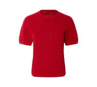 esmara® Pull en maille ajourée femme (rouge, L(42/44))