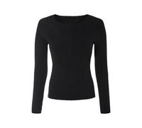 ESMARA® Pull en tricot pour femme, en qualité côtelée tendance. (noir, S (34/36))
