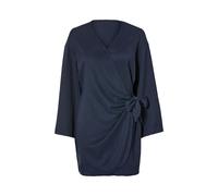 esmara® Robe portefeuille femme (M (38/40), bleu marine)