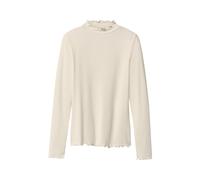 esmara® T-shirt côtelé à manches longues femme (beige, S(34/36))