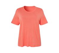 esmara® T-shirt en lin femme (corail, XXL(50/52))