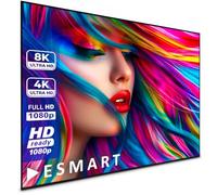 ESMART Expert UKD Écran de Cadre lumière du Jour Gris 203 x 114 cm (92") 16:9 | Écran de Projection pour projecteur Home cinéma Cadre LCD LED