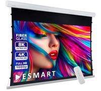 ESMART Expert XTR Écran Tension Moteur lumière du Jour Gris 221 x 125 cm (100") 16:9 | Télécommande | Cinéma Maison écran de Projection électrique Écran de Tension du Moteur LCD LED