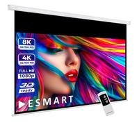 ESMART Professionnel MIMOTO Écran de Projection Moteur 160 x 90 cm (72"") 16:9 | Télécommande programmable | Écran de moteur