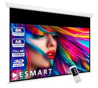 ESMART Professionnel MIMOTO Écran Moteur 423cm (400x225cm 16:9) Tissu Blanc