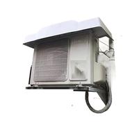esmen AC Unit Cove Auvent de pluie, housse AC pour unités extérieures, raccourcit le temps de refroidissement, housses carrées anti-poussière pour climatiseur central