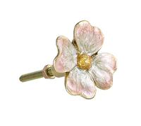 esmen Boutons d'armoire floraux vintage bleus ou roses, idéaux for les commodes, armoires et meubles d'inspiration féminine(Roze)