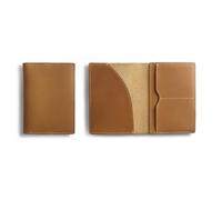 esmen Coucheur de Passeport de Cowhide Retro Handmade Handmade Passport Cover Universal Ticket Multi-Fonction du Support de Carte de Cartes Protège-passeports