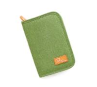 esmen Étui for Passeport, Sac de Rangement for Billets d'avion, à Documents Portable Multifonctionnel Grande capacité(Grey,13 * 22cm)