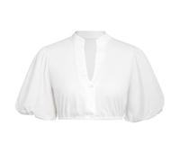 esmen Hauts pour femmes Chemisier Oktoberfest for femme à manches volantées, élégant col en V, blanc ou noir, à manches courtes, for le festival de la bière allemande Chemises basses(Wit,X-Small)