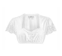 esmen Hauts pour femmes Robe Dirndl à manches courtes, robe de bière, robe de spectacle sur scène, débardeur, débardeur, chemisier blanc for femme, Oktoberfest Chemises basses(Small)