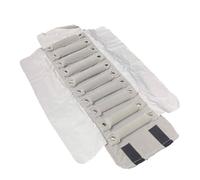 Sac de Rangement Pliable pour Boucles d'oreilles et bagues, Sac en Rouleau, Organisateur de bagues de Voyage, Organisateur de Bijoux, Sac de Rangement de Voyage pour Voyage Sac à Bijoux