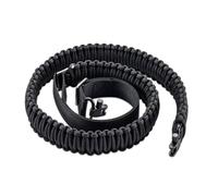 esmen Sangle de fusil tactique à double point en paracorde 550 7 cœurs | Sangle tressée à boucle QD réglable en nylon, élingue de terrain robuste de 2M for équipement d'extérieur
