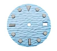 esmen UAE Accessoire de Montre à Cadran Lumineux Vert for mouvements NH35/NH36/4R/7S, sans Logo Kits et Outils de réparation(Blauw)