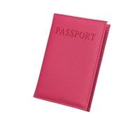 ESMENATZLS 1 étui de protection universel en cuir synthétique pour passeport de voyage, rose, Taille unique