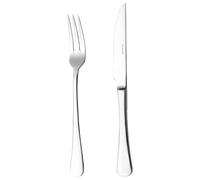 Esmeyer 12 pcs. couverts à steak/pizza Sylvia, inox. 18/10, poli, dans une boîte cadeau avec fenêtre, 156-256
