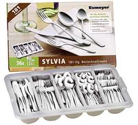 Esmeyer 156-065 / Sylvia Service de couverts Acier 18/0 181 pièces