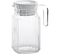 Esmeyer Arcoroc Pichet en verre "Quadro" avec couvercle 0,5 litre