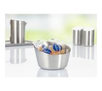 ESMEYER Coupelle pour snacks et dips VISTA, rond, argent