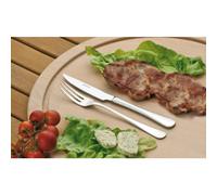 ESMEYER 156-256 SYLVIA COUVERTS À PIZZA / STEAK 18/8 DANS COFFRET CADEAU N° 3 AVEC FENÊTRE TRANSPARENTE 12 PIÈCES BRILLANT