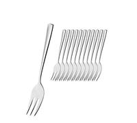 ESMEYER Lot de 12 fourchettes à gateau STOCKHOLM acier inox 18/100 poli