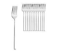 Esmeyer Lot de 12 fourchettes de Table en Acier Inoxydable Argenté 20,7 cm