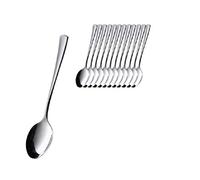 Esmeyer Stockholm - Lot de Douze cuillers à Espresso/Moka Stockholm en INOX 18/10 Poli