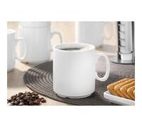 ESMEYER Tasse à café 'Diane', set de 6, blanc