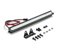 ESmoda 150MM 36 LumièRes de Lampe de Toit de Barre de LumièRe LED pour Axial SCX10 90046 TRX4 Slash 1/8 1/10 RC Camion sur