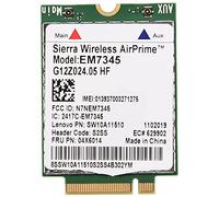 ESmoda Carte réseau, EM7345 4G LTE WWAN Module de carte pour X250 X1C W550 T450 X240 T440 Support pour LTE/HSPA+ /EMEA