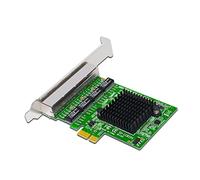 ESmoda Carte réseau / Ethernet / LAN Adaptateur PCI-E Carte réseau Realtek RJ45 Internet Ethernet Gigabit 4 ports