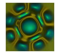 ESmoda Film d'observation magnétique 10,2 x 10,2 cm - Champ statique - Affichage magnétique - Détecteur de motifs magnétiques