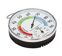 ESmoda Thermomètre hygromètre analogique pour intérieur et extérieur L15