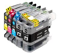 ESMOnline 5 XL comp. Cartouches d'encre avec puce pour Brother LC223XL LC225 LC227 Brother DCP-J562DW Brother DCP-J4120DW / Brother MFC-J480DW MFC-J680DW MFC-880DW MFC-J4420DW MFC-J4620DW MFC-J4625DW MFC-J5320DW MFC-J5620DW MFC-J5625DW MFC-J5720DW