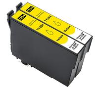 ESMONLINE Lot de 2 cartouches d'encre compatibles Epson T129 E129 pour Workforce WF-7015 WF-7525 Stylus Office SX420W SX425W SX435W SX440W SX525W Tyler Office BX625 BX925