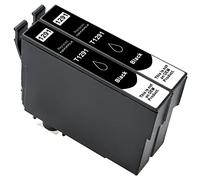 ESMONLINE Lot de 2 cartouches d'encre compatibles Epson T129 E129 pour Workforce WF-7015 WF-7525 Stylus Office SX420W SX425W SX435W SX440W SX525W Tyler Office BX625 BX925