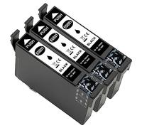 ESMONLINE Lot de 3 cartouches d'encre compatibles T0801 pour Epson T0801 Stylus Photo R265 R360 R285 RX585 PX700W P50 PX650 PX810FW PX710W PX820FWD PX720WD
