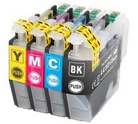 ESMOnline Lot de 4 cartouches d'encre compatibles pour Brother LC-3213 (LC-3211) DCP-J770 - J772DW -J774DW MFC-J490DW -J491DW -J497DW -J890DW -J895DW