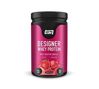 ESN Designer Whey Protein - instantané et idéal pour les shakes, le fromage blanc, le porridge, le yaourt ou les crêpes - 908g (crème à la fraise)