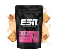 ESN Designer Whey Protein Powder, céréales à la cannelle, 1 kg, jusqu'à 23 g de protéines par portion, idéal pour développer et maintenir la masse musculaire, fabriqué en Allemagne