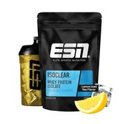 ESN ISOCLEAR Whey Isolate Protein Powder, 1000 g, Thé Glacé Citron, boisson protéinée au goût fruité et délicieux, clear Whey - fabriqué en Allemagne
