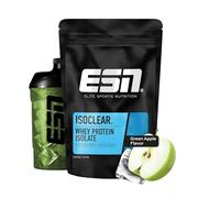 ESN ISOCLEAR Whey Isolate Protein Powder, Pomme Verte, 1000 g