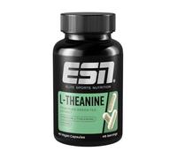 ESN L-Théanine, 45 gélules | 100 mg de L-théanine par portion, détente mentale et concentration, produit végétalien, fabriqué en Allemagne