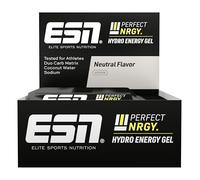 ESN Perfect NRGY, 12 x 40 ml, neutre, gel énergétique hydratant, gel glucidique à base de dextrose, de dextrine, d'eau de coco et de sodium, sans fructose
