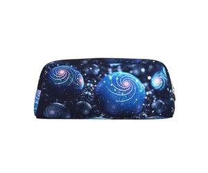 ESNAIUVCD Grande trousse à crayons avec fermeture éclair et impression artistique spirituelle - Trousse multifonction pour le travail et le maquillage, doré, Taille unique, Trousse de beauté
